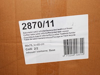 Salon tafel set van 2 zonder blad - afbeelding 3 van  5