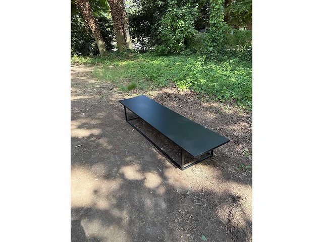 Salon tafel zwart breedte 50 cm; hoogte 35 cm - afbeelding 2 van  3