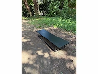 Salon tafel zwart breedte 50 cm; hoogte 35 cm - afbeelding 2 van  3
