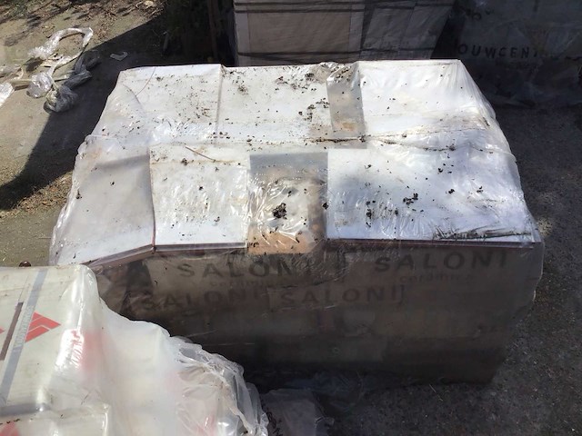 Saloni cerámica - glans wit - 45x30 cm - 34m2 - wandtegel - afbeelding 4 van  5