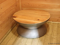 Salontafel - ø 80cm x 37cm - afbeelding 1 van  3