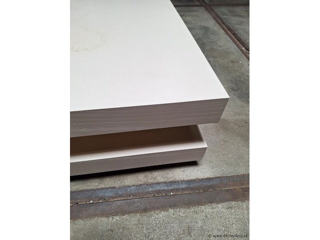 Salontafel - afm. ca. 90x90x36 cm - afbeelding 3 van  4