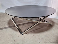 Salontafel - diameter ca. 138 cm; hoogte ca. 43 cm - afbeelding 1 van  4