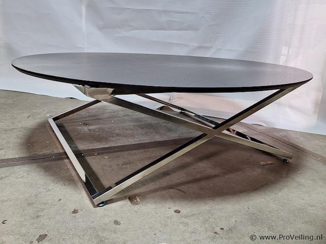 Salontafel - diameter ca. 138 cm; hoogte ca. 43 cm - afbeelding 2 van  4
