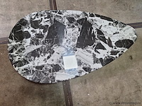 Salontafel - lengte ca. 130 cm; breedte ca. 72 cm - afbeelding 3 van  4