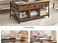 Salontafel 100x60 cm, vasagle - afbeelding 1 van  2