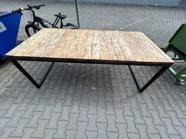 Salontafel 200 x 95 cm. - afbeelding 1 van  4