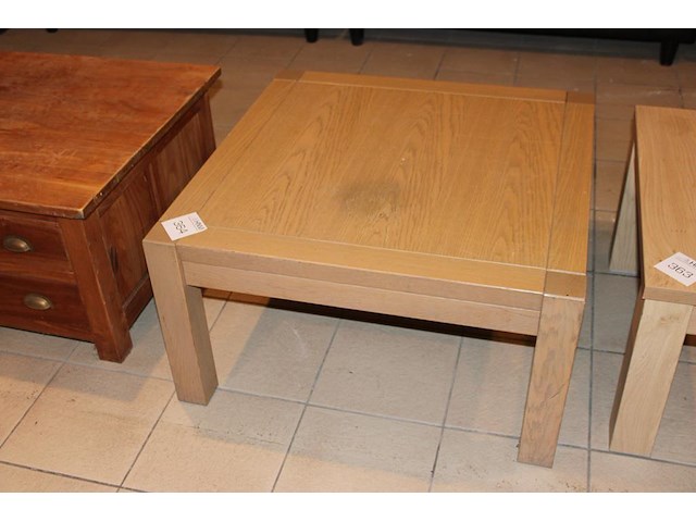 Salontafel. afmeting 80 x 80 x 43 cm. - afbeelding 1 van  2
