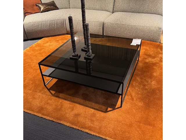 Salontafel, beek, cubic, zwart - afbeelding 1 van  5