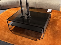 Salontafel, beek, cubic, zwart - afbeelding 1 van  5