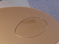 Salontafel beek, drops, goud - afbeelding 5 van  7