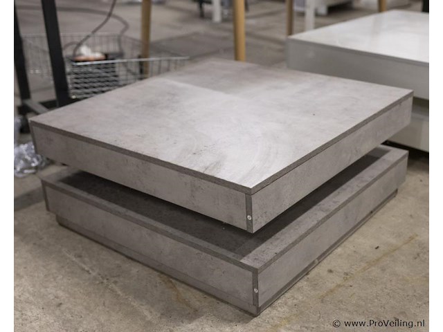 Salontafel betonlook - afbeelding 1 van  2