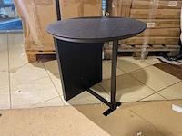Salontafel, black ash