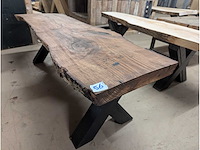 Salontafel boomstam model 120x50cm - afbeelding 1 van  3