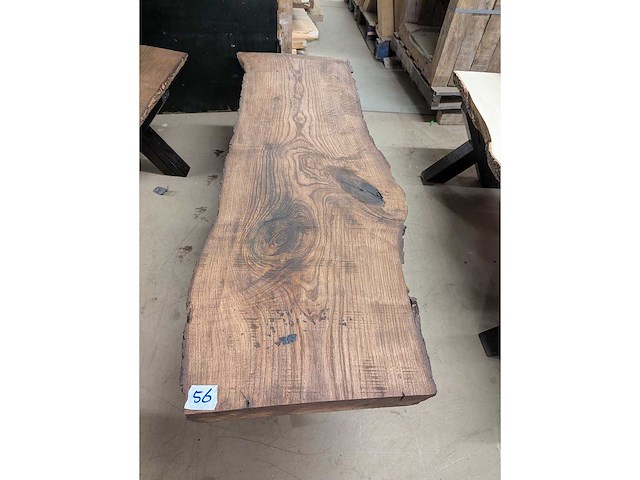 Salontafel boomstam model 120x50cm - afbeelding 3 van  3