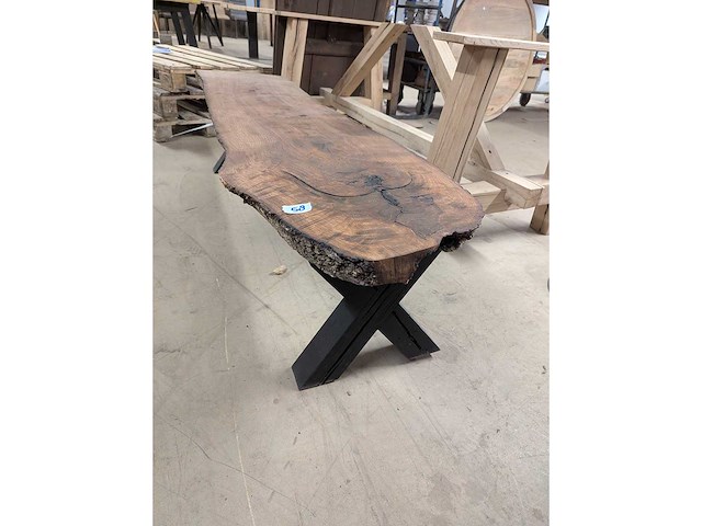 Salontafel boomstam model 150x45cm - afbeelding 1 van  2