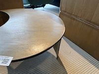 Salontafel, brass antique aluminium - afbeelding 4 van  4