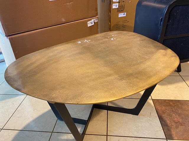 Salontafel, brass antique - afbeelding 2 van  4