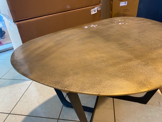 Salontafel, brass antique - afbeelding 3 van  4