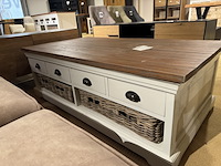 Salontafel, bruin + wit - afbeelding 5 van  5