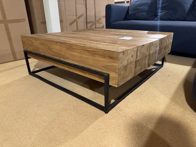 Salontafel, bruin - afbeelding 1 van  4