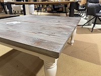 Salontafel, bruin/wit - afbeelding 4 van  4