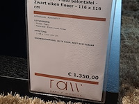 Salontafel camerich, plato, zwart - afbeelding 2 van  6