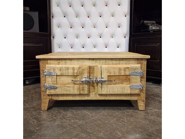 Salontafel chesterfield, chesterfield, beige - afbeelding 1 van  3