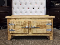 Salontafel chesterfield, chesterfield, beige - afbeelding 1 van  3