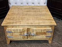 Salontafel chesterfield, chesterfield, beige - afbeelding 2 van  3