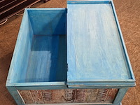 Salontafel chesterfield, chesterfield, blauw - afbeelding 4 van  9