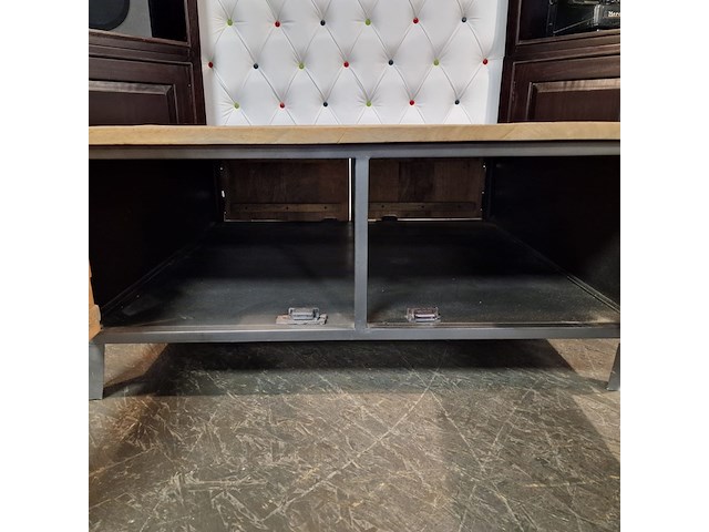 Salontafel chesterfield, chesterfield, zwart - afbeelding 3 van  4