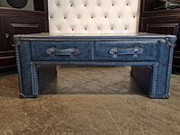 Salontafel chesterfield, jack, blauw - afbeelding 1 van  9