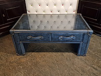 Salontafel chesterfield, jack, blauw - afbeelding 2 van  9