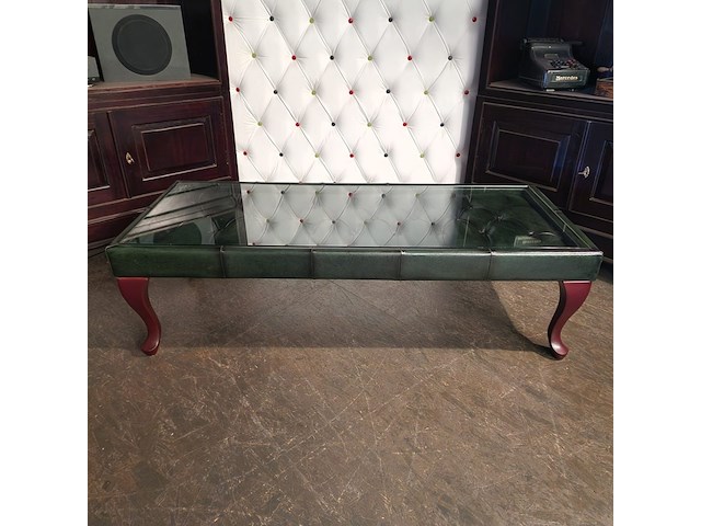 Salontafel chesterfield, leeds, groen - afbeelding 2 van  3