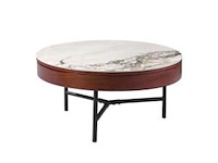 Salontafel, cold emerald, sintered stone - afbeelding 2 van  2