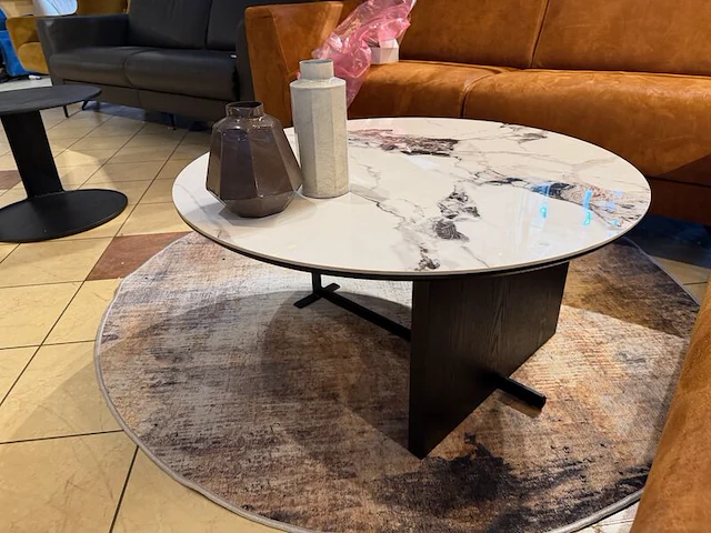 Salontafel, design zwart/wit - afbeelding 3 van  5