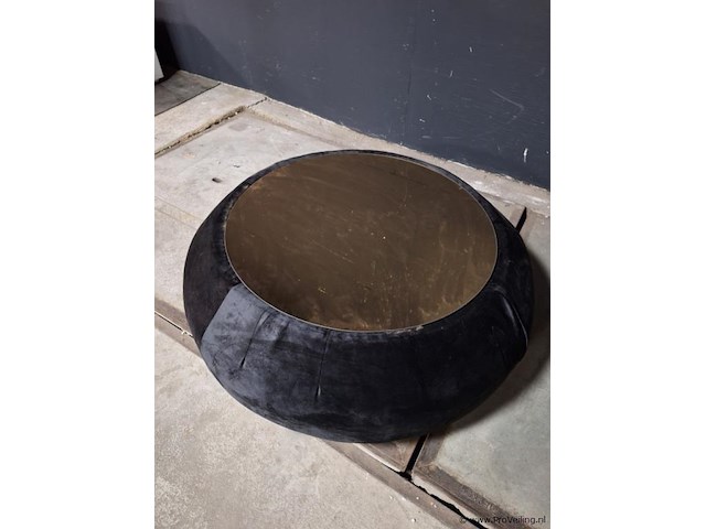 Salontafel, diameter ca. 115 cm; hoogte ca. 43 cm - afbeelding 2 van  4