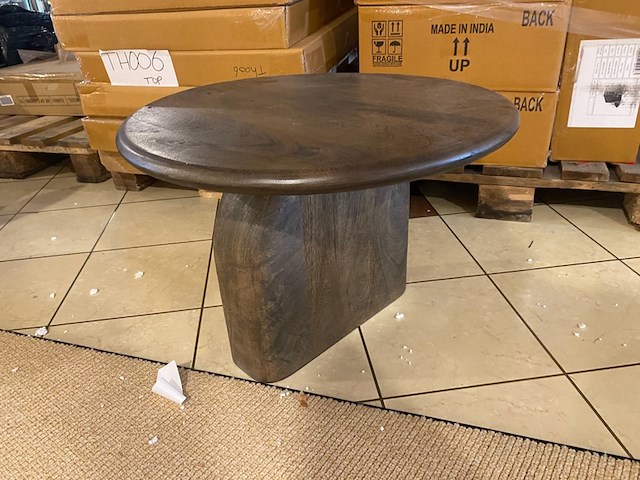 Salontafel, donkerbruin - afbeelding 1 van  3