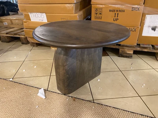 Salontafel, donkerbruin - afbeelding 1 van  4