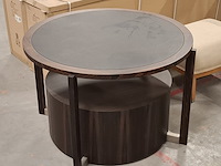Salontafel, donkerbruin - afbeelding 1 van  6