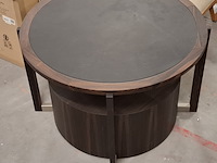 Salontafel, donkerbruin - afbeelding 3 van  6