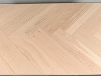 Salontafel eiken visgraat blad 140 x 70 cm - afbeelding 2 van  2