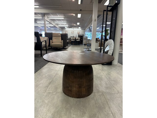 Salontafel eleonora rond en organisch set van 2, mango, japandi stijl - afbeelding 6 van  6