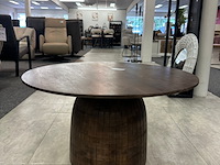 Salontafel eleonora rond en organisch set van 2, mango, japandi stijl - afbeelding 6 van  6
