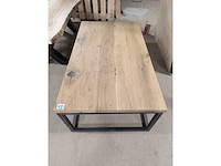 Salontafel epoxy, mat afgelakt. 120x70cm - afbeelding 2 van  3