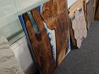 Salontafel epoxy - afbeelding 2 van  4