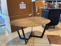 Salontafel goud zwart