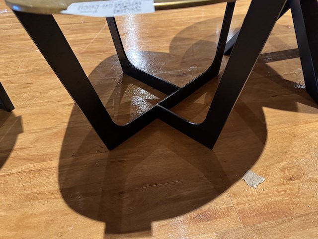 Salontafel, goudkleurig - afbeelding 4 van  4