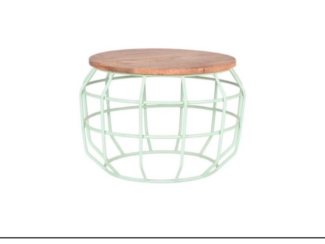 Salontafel label51, pixel, mint/naturel - afbeelding 1 van  1